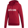 Bluza damska adidas W Essentials Linear OH HD czerwona EI0653