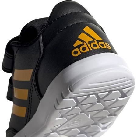 Buty dla dzieci adidas AltaSport CF I czarno żółte G27107