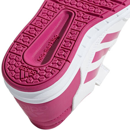 Buty dla dzieci adidas AltaSport CF K biało różowe D96828