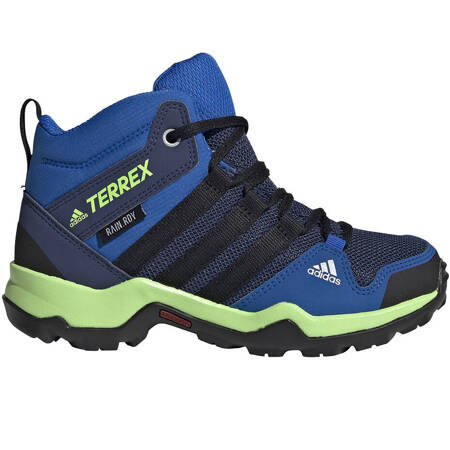 Buty dla dzieci adidas Terrex AX2R MID R.RDY K niebiesko-granatowe EF2246