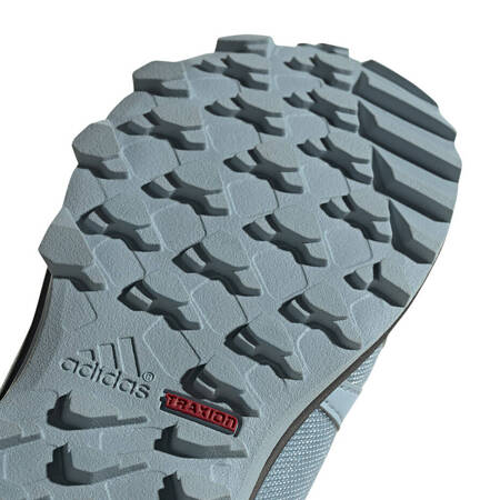 Buty dla dzieci adidas Terrex Agravic BOA czerwono-szare EE8476