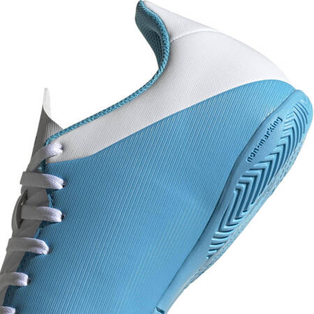 Buty piłkarskie adidas X 19.4 IN niebiesko białe F35341