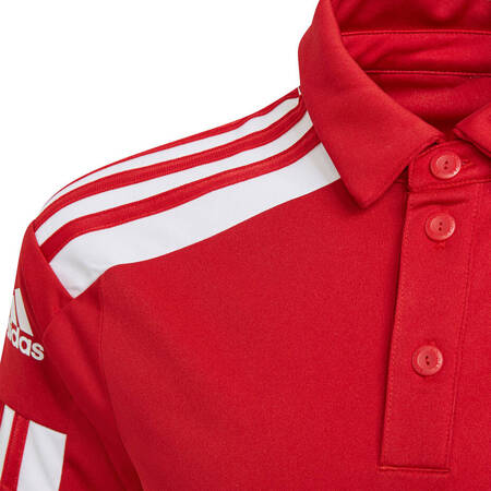 Koszulka dla dzieci adidas Squadra 21 Polo czerwona GP6423