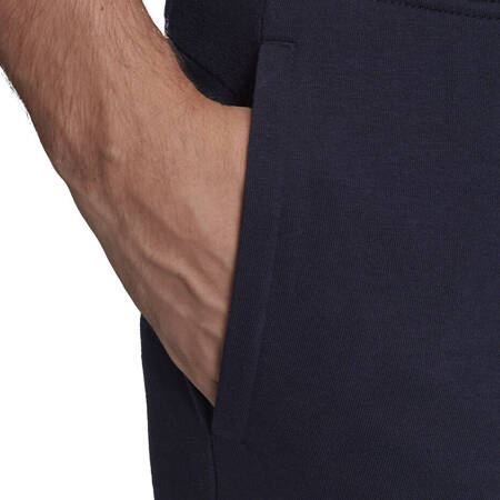 Spodnie męskie adidas Essentials Plain Slim Pant FT granatowe DU0370