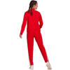 Dres damski adidas Essentials 3-Stripes Track Suit czerwony H10157