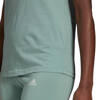 Koszulka damska adidas Essentials Slim T-Shirt miętowa GL0776