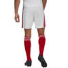 Spodenki męskie adidas Squadra 21 Shorts biało-czerwone adidas GN5770